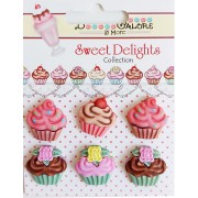 Decorative Buttons -  Sweet Delights